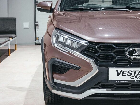2026 Lada (ВАЗ) Vesta SW Cross I Рестайлинг (NG), коричневый - вид 7