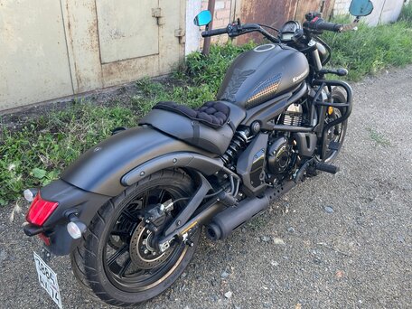 2021 Kawasaki EN650 Vulcan S, чёрный, 860000 рублей, вид 4