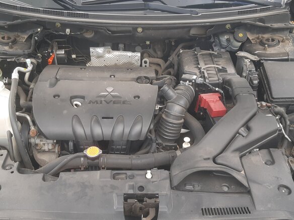 2012 Mitsubishi Lancer X Рестайлинг, чёрный, 1050000 рублей - вид 16