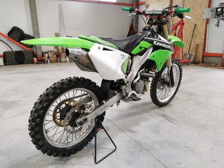 2007 Kawasaki KX 250, зелёный, 250000 рублей, вид 5