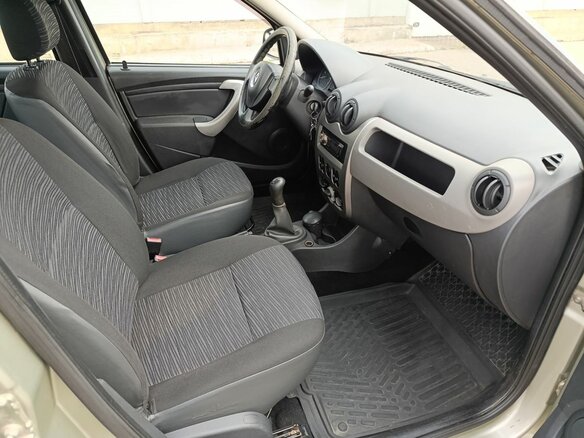 2011 Renault Logan I Рестайлинг, бежевый, 370000 рублей - вид 10