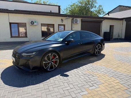 2019 Audi RS 7 II (4K), чёрный, 11800000 рублей, вид 3
