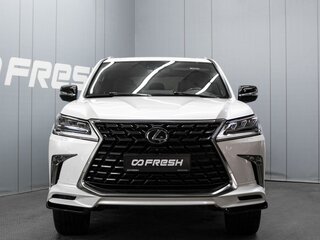 2021 Lexus LX 570 III Рестайлинг 2, белый, 11990000 рублей, вид 3