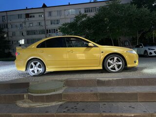 2003 Mazda 6 I (GG), жёлтый, 350000 рублей, вид 5