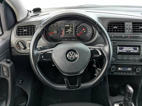2017 Volkswagen Polo V Рестайлинг, синий - вид 20