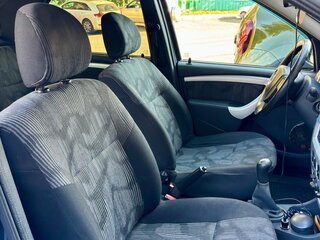 2012 Renault Logan I Рестайлинг, синий, 505000 рублей, вид 4