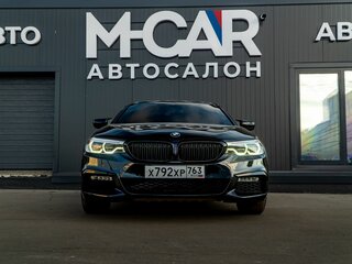 2018 BMW 5 серии 540i xDrive VII (G30/G31/G38), чёрный, 3599000 рублей, вид 2