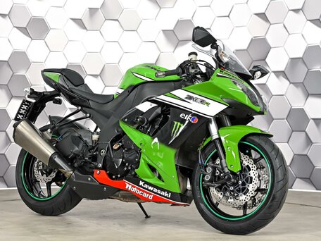 2008 Kawasaki ZX-10R Ninja, зелёный, 769000 рублей, вид 1