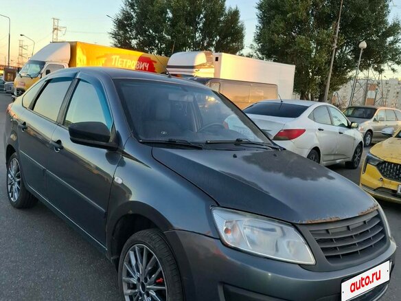 2017 Lada (ВАЗ) Granta I, серебристый - вид 1