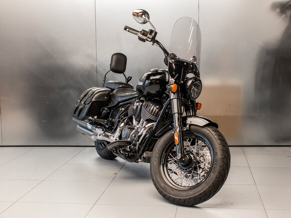 2022 Indian Chief, чёрный, 1501473 рублей
