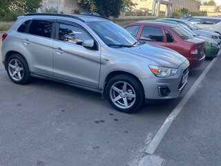 2013 Mitsubishi ASX I Рестайлинг, серебристый, 752000 рублей, вид 4