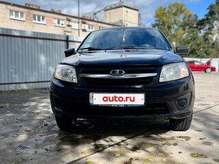 2014 Lada (ВАЗ) Granta I, чёрный, 390000 рублей, вид 1