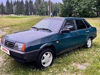 1998 Lada (ВАЗ) 21099, синий, 220000 рублей, вид 1