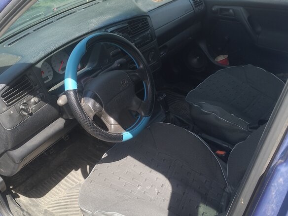 1996 Volkswagen Golf III, синий, 90000 рублей - вид 5