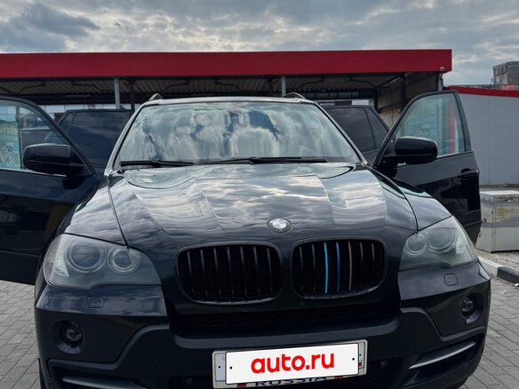 2007 BMW X5 3.0si II (E70), чёрный