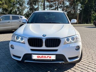 2013 BMW X3 20i xDrive II (F25), белый, 1600000 рублей, вид 2