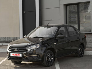 2021 Lada (ВАЗ) Granta I Рестайлинг, чёрный, 517000 рублей, вид 1