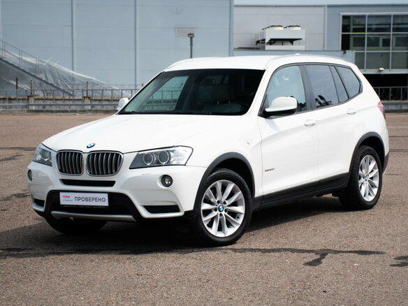 2010 BMW X3 35i xDrive II (F25), белый