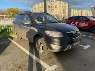 2011 Hyundai Santa Fe II Рестайлинг, синий, 1099000 рублей, вид 2