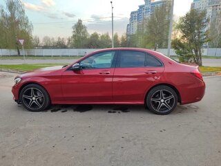 2017 Mercedes-Benz C-Класс 180 9G-TRONIC IV (W205), красный, 2050000 рублей, вид 4