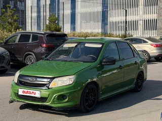 2017 Lada (ВАЗ) Granta Sport I, зелёный, 400000 рублей, вид 1