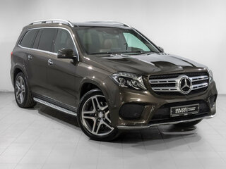 2016 Mercedes-Benz GLS 400 I (X166), коричневый, 4000000 рублей, вид 3