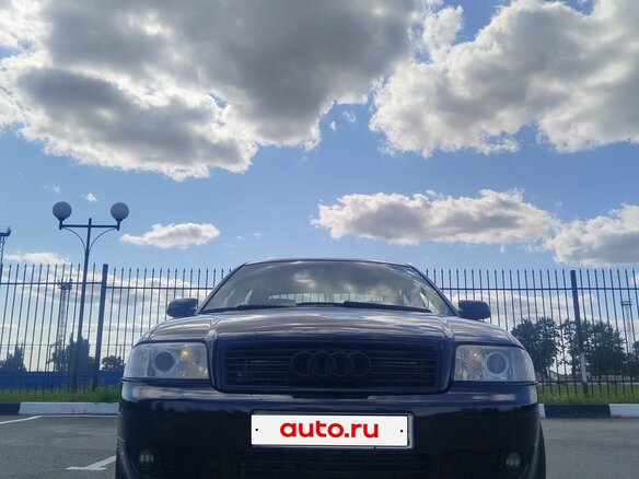 2002 Audi A6 II (C5) Рестайлинг, чёрный - вид 7