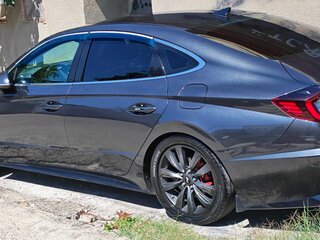 2020 Hyundai Sonata VIII (DN8), серый, 1600000 рублей, вид 3
