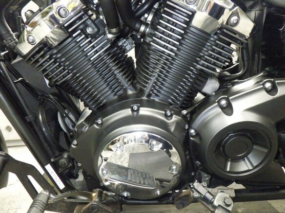 2013 Yamaha XVS1300, чёрный, 899000 рублей - вид 6