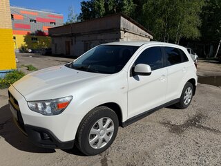 2012 Mitsubishi ASX I, белый, 890000 рублей, вид 1
