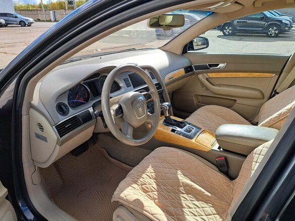 2008 Audi A6 III (C6), серый, 855000 рублей - вид 15