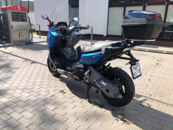 2013 BMW C 600 Sport, голубой, 400000 рублей - вид 12
