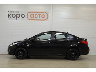 2012 Hyundai Solaris I, чёрный, 679000 рублей, вид 2