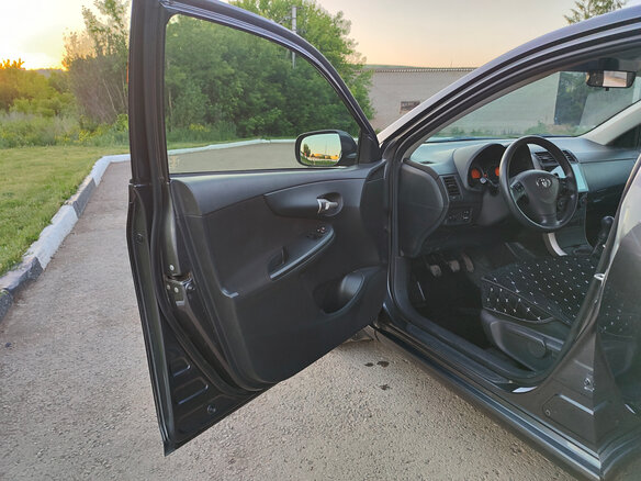 2008 Toyota Corolla X (E140, E150), серый, 1250000 рублей - вид 17