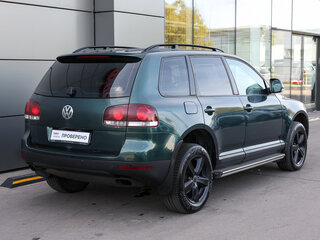2008 Volkswagen Touareg I Рестайлинг, зелёный, 949000 рублей, вид 5