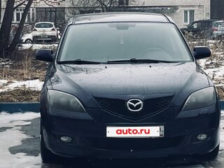 2008 Mazda 3 I (BK) Рестайлинг, синий, 570000 рублей, вид 3