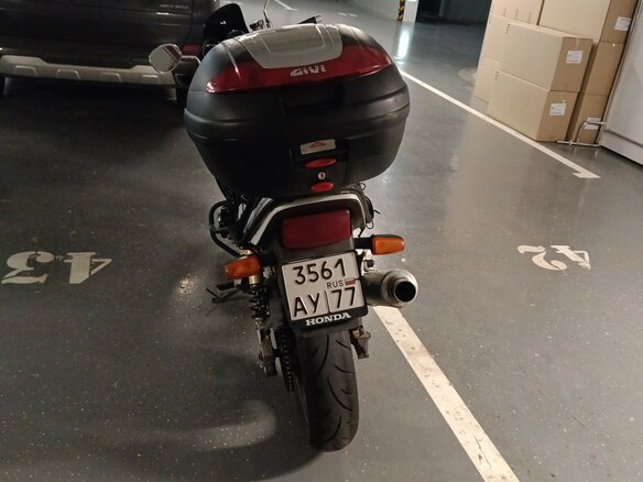1996 Honda CB 400 Super Four, белый, 245000 рублей - вид 3