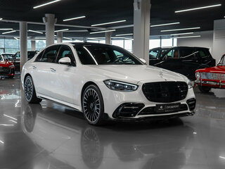 2022 Mercedes-Benz S-Класс 450 4MATIC VII (W223), белый, 8800000 рублей, вид 2