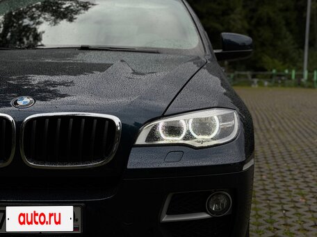 2013 BMW X6 35i I (E71) Рестайлинг, синий, 2675000 рублей, вид 5