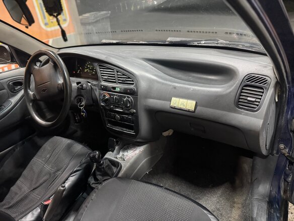 2009 Chevrolet Lanos I, синий, 130000 рублей - вид 9