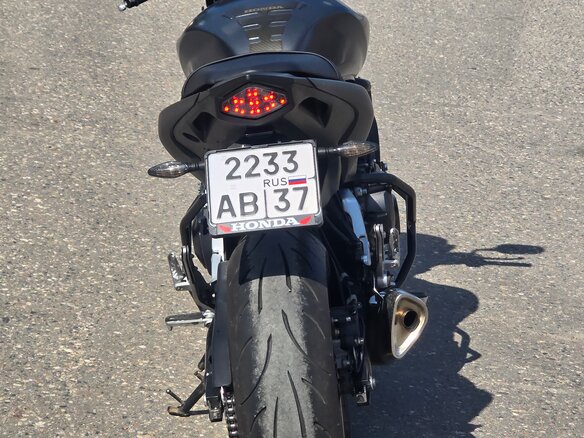 2013 Honda CB 600F Hornet, серый - вид 7