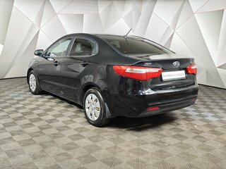 2011 Kia Rio III, чёрный, 539000 рублей, вид 4