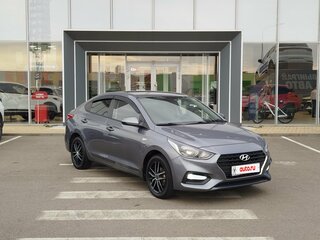 2019 Hyundai Solaris II, чёрный, 1430000 рублей, вид 3