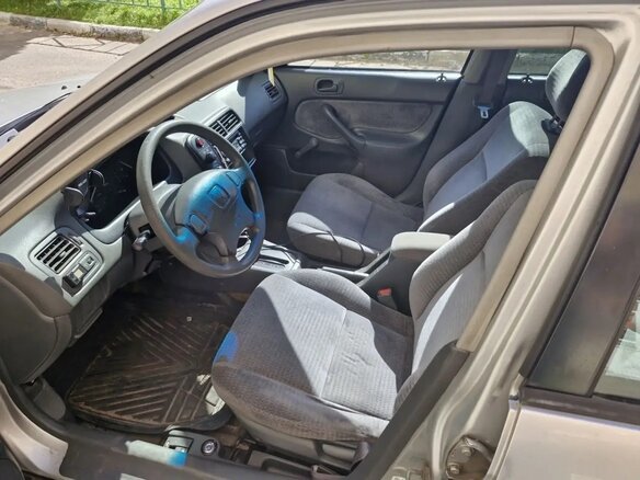 1999 Honda Civic VI Рестайлинг, серебристый - вид 6