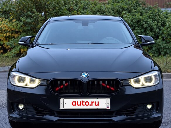 2012 BMW 3 серии 320i VI (F3x), чёрный, 1194000 рублей