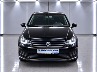 2019 Volkswagen Polo V Рестайлинг, чёрный, 1400000 рублей, вид 2