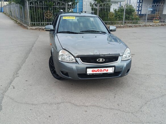 2010 Lada (ВАЗ) Priora I, серый, 170000 рублей - вид 1