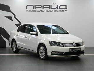 2012 Volkswagen Passat B7, белый, 1279900 рублей, вид 5