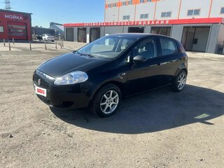 2008 Fiat Punto III Grande Punto, чёрный, 399000 рублей, вид 1