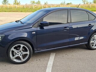 2013 Volkswagen Polo V, синий, 450000 рублей, вид 1